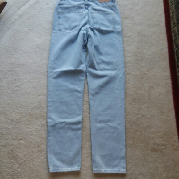 ZARA HIGH RISE STRAIGHT JEANS - NWT - Picture 3 of 7